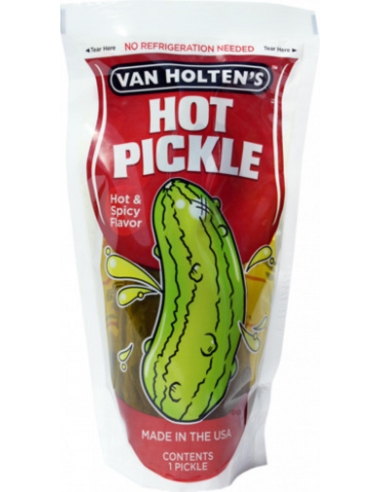 Van Holten's Pepinillos Jumbo Picantes y Picantes x 12