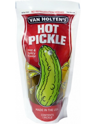 Van Holten's Pickles Jumbo Hot and Spicy x 12