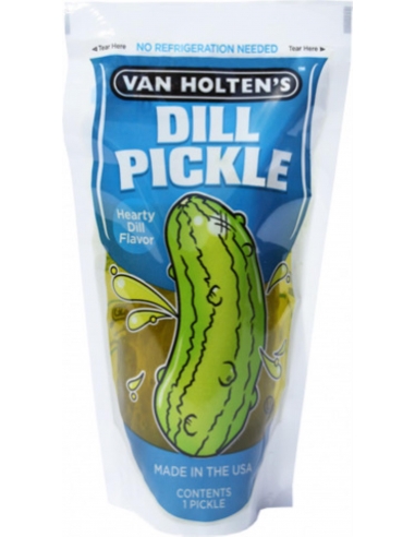 Van Holten's Pickles Jumbo Dill, 12