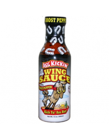 Ass Kickin' Ghost Pepper Wing-saus 384 ml