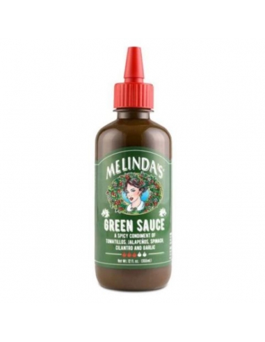 Melindas Jala Green-O Hete Saus 355 ml