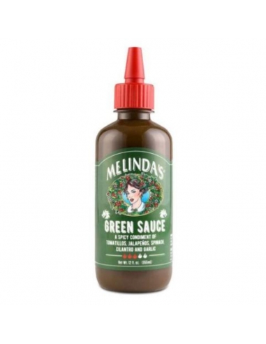 Melindas Jala Green-O Hot Sauce 355mL x 1