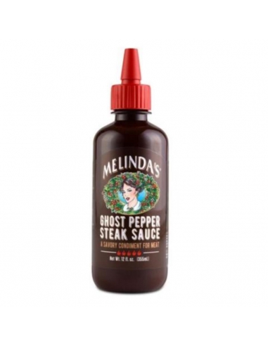 Melindas Ghost Pepper Steak Sauce 355 ml