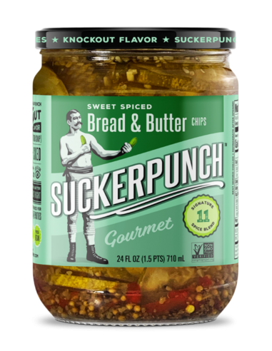 Suckerpunch ピクルスチップス ブレッド＆バター 710mL