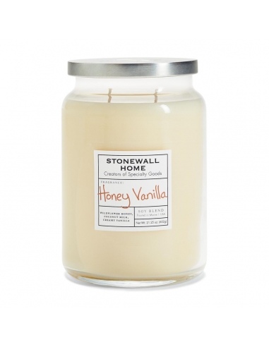Stonewall Kitchen Honey Vanilla Large Apothecary Candle x 1