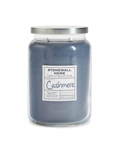 Stonewall Kitchen Cashmere Large Apothecary Candle x 1