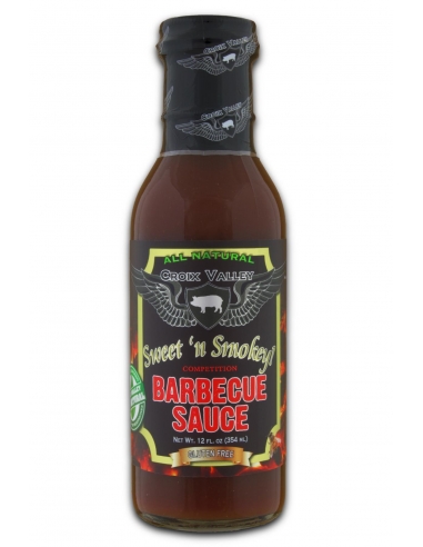 Croix Valley Sauce BBQ Concours Sweet n Smokey 354mL