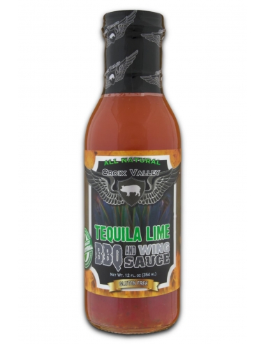 Croix Valley Salsa BBQ y Alitas Tequila Lima 354mL