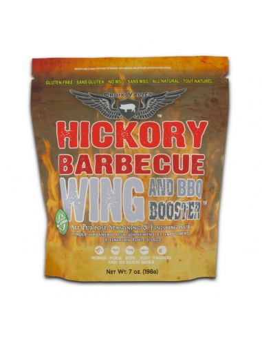 Croix Valley Aile BBQ en Hickory et Booster BBQ 198g