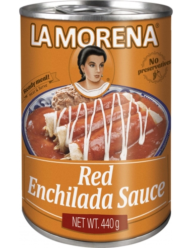 La Morena Red Enchilada Sauce 420g x 1