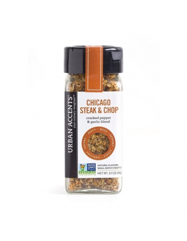 Urban Accents Chicago Steak and Chop Spice Blend 88g x 4