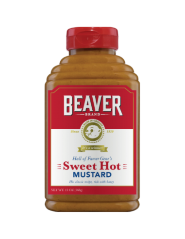 Beaver Sweet Hot Mustard 354g x 1