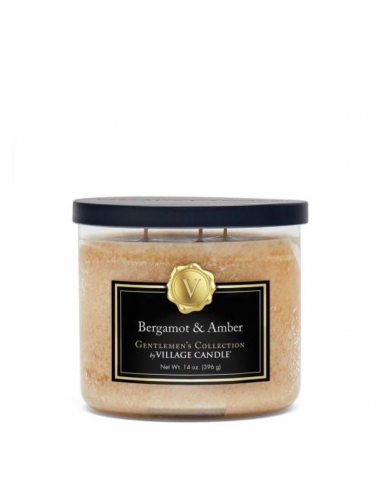Gentlemans Candle Bergamot & Amber Bell Candle