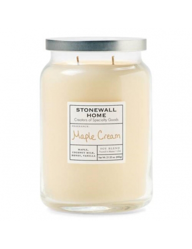 Stonewall Kitchen Maple Cream Large Apothecary Candle x 1
