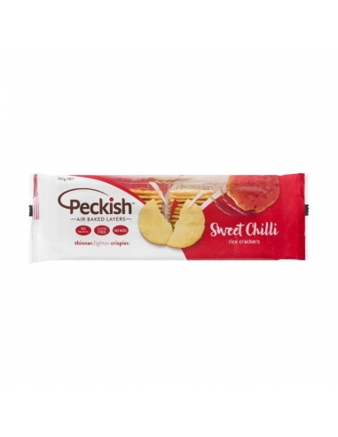 Peckish Sweet Chilli Rice Crackers 90g x 1