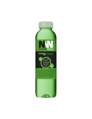 Nutrient Water Energy Passionfruit And Lime 575ml x 12