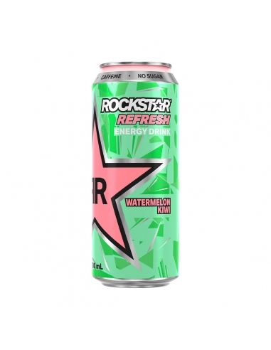 Rockstar Wassermelone verfeinern Kiwi 500ml x 12