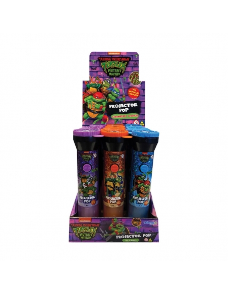 Proyector Pop de las Tortugas Ninja Mutantes Adolescentes 14 g x 18