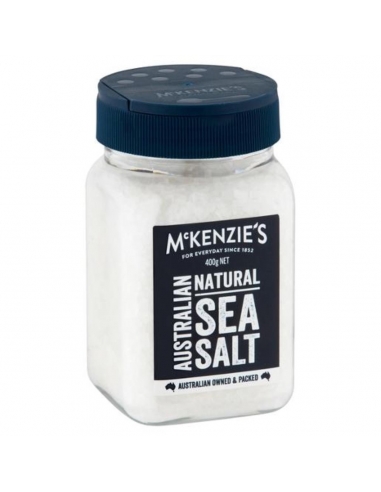 Mckenzies Sea Salt Shake Pour 400gm x 1