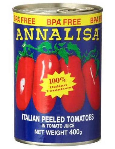 Annalisa Peeled Tomatoes 400gm x 1