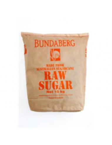 Bundaberg Sugar Raw 15 Kg Bag