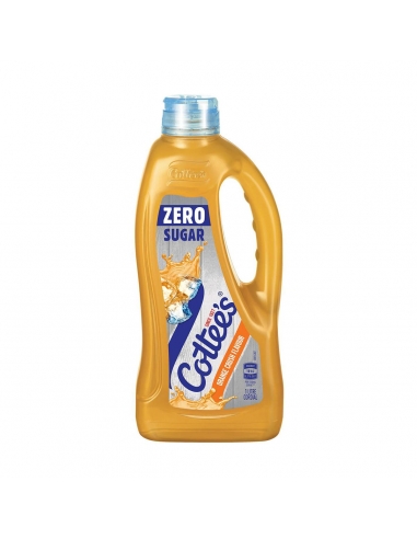Cottee's Cordial Orange Zero Sugar 1l x 1