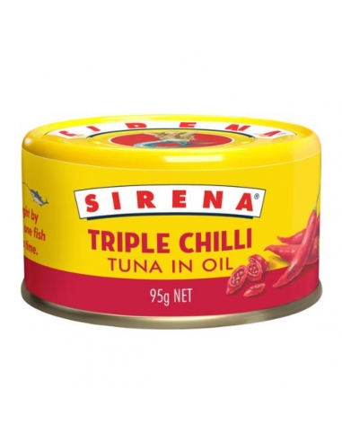 Sirena Potrójny tuńczyk chili 95 g x 24