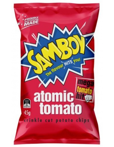 Samboy Tomato Potato Chips 45gm x 18