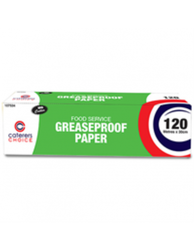 Caterers Choice Paper Greaseproof Dispenser 30cm X 120mt Roll