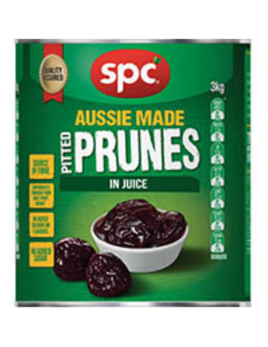 Spc Prunes Pitted In Juice 3 Kg x 1