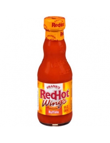 Franks Sauce Red Hot Original Buffalo Wings 148 ml Flasche