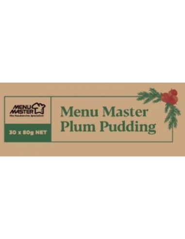 Menumaster Pudding Plum 80gr x 30