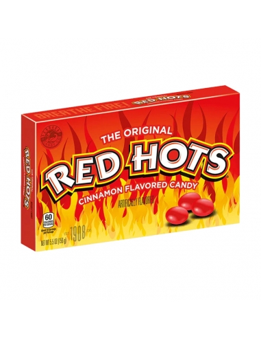Scatola teatrale Red Hots 156 g x 12