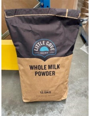 Little Cove Dairy Latte In Polvere Panna Intera Solubile Busta da 12,5 Kg