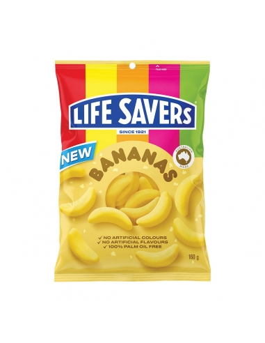 Banane Lifesavers 160g x 12