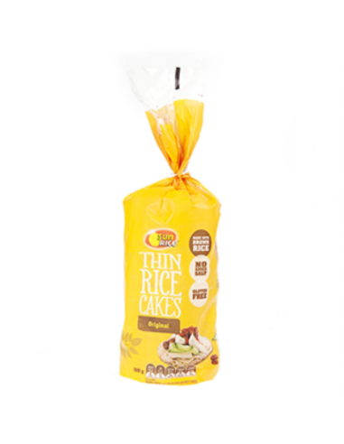 Sunrice Rijstwafels Origineel Dun 150 Gr Pak