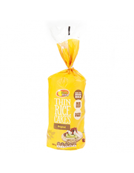 Sunrice Gallette Di Riso Originali Sottili Confezione da 150 Gr