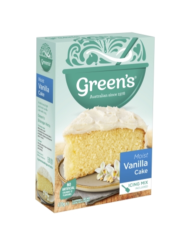 Greens Gâteau traditionnel à la vanille Mi