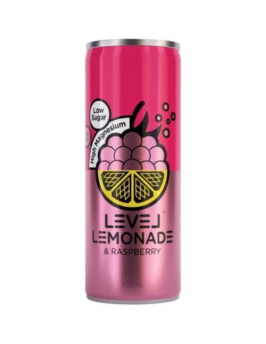 レベル レモネード ラズベリー缶 300ml×12本