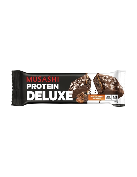 Musashi Eiwit Delu 58g x Choc Karamel Brownie 58g x 12