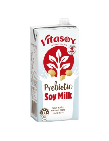 Vitasoy Prebiotische soja-uht-melk 1l x 12