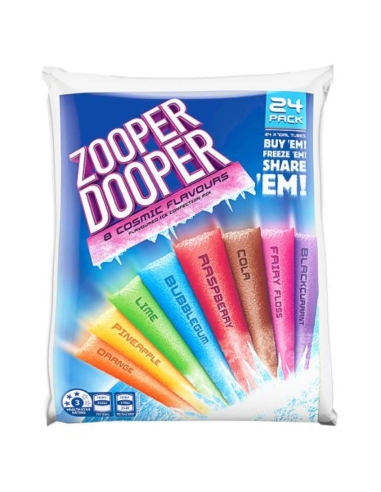 Zooper Dooper Glace d'eau Mi x 1