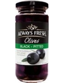 Always Fresh Pitted Black Spanish Olives 220gm x 1
