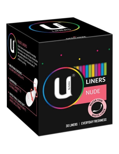 U By Kotex Liners Nude 30 Pack x 1