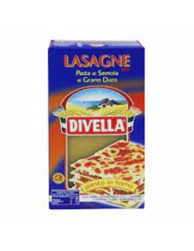 Divella Pasta Lasaña Laminas Instantánea No 18 Paquete 500 Gr