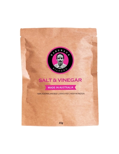 Bareback Biltong Salt & Vinegar 35g x 10