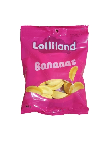 Lolliland Plátanos 100g x 20