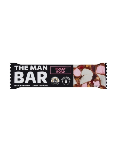 Bar Man Rocky Road 50 g x 10 sztuk