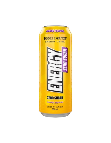 Muscle Nation Energy Mango Passion 500ml x 12