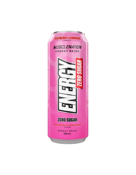 Een spiervolk Energy Raspberry Lemonade 500 ml x 12